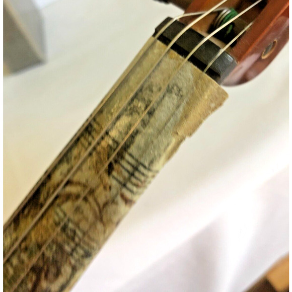 Artist Bill Kinsey "Air On A String" Violin Mixed Media Art Collage Virginia - Picture 7 of 9